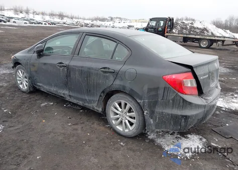 2012 Honda Civic Ex z USA, uszkodzony, nr VIN 19XFB2F89CE329594